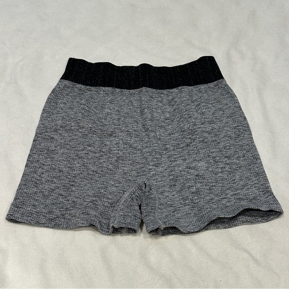 Free People Happiness Runs Prajna Shorts Size Medium/Large Grey